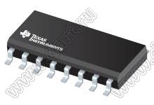 DS91M124TMAX/NOPB (SOIC-16) микросхема повторитель M-LVDS 1:4 с входом LVCMOS, 125 МГц; Uпит.=3,0…3,6В; Tраб. -40...+85°C