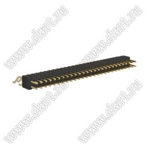 BL1415-12054Z штыри двухрядные SMD горизонтальные; 54-конт.