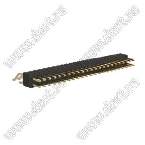 BL1420-12046Z штыри двухрядные SMD горизонтальные; 46-конт.