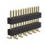 BL1410-2113M2 штыри SMD однорядные с двойным изолятором угловые, тип 2; 13-конт.