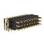 BL1320-23030R2 штыри трехрядные угловые с двойным изолятором угловые, тип R2; 30-конт.