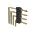 BL1320-14004R штыри четырехрядные угловые; 4-конт.