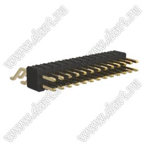 BL1415-12026Z штыри двухрядные SMD горизонтальные; 26-конт.