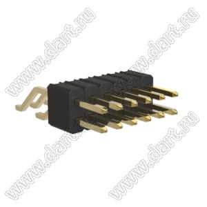 BL1420-12012Z штыри двухрядные SMD горизонтальные; 12-конт.