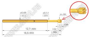 GKS069 306 100A0700 контакт-пробник