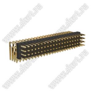 BL1320-14088R штыри четырехрядные угловые; 88-конт.