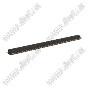 BL1415-1141Z штыри однорядные SMD горизонтальные; шаг 1,27мм; 41-конт.