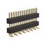 BL1410-2115M1 штыри SMD однорядные с двойным изолятором угловые, тип 1; 15-конт.