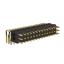 BL1320-23045R2 штыри трехрядные угловые с двойным изолятором угловые, тип R2; 45-конт.