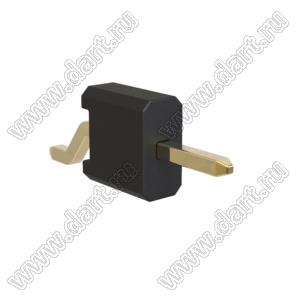 BL1415-1101Z штыри однорядные SMD горизонтальные; шаг 1,27мм; 1-конт.