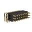 BL1320-23027R2 штыри трехрядные угловые с двойным изолятором угловые, тип R2; 27-конт.