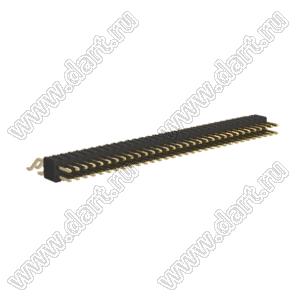 BL1415-12064Z штыри двухрядные SMD горизонтальные; 64-конт.