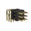 BL1320-23009R2 штыри трехрядные угловые с двойным изолятором угловые, тип R2; 9-конт.