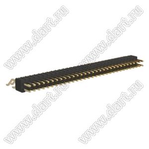 BL1415-12062Z штыри двухрядные SMD горизонтальные; 62-конт.