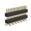 BL1410-2115M2 штыри SMD однорядные с двойным изолятором угловые, тип 2; 15-конт.