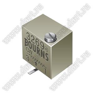 3269W-1-500 резистор подстроечный для поверхностного (SMD) монтажа; R=50(Ом)