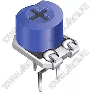 3306P-1-103 резистор подстроечный, однооборотный; R=10кОм