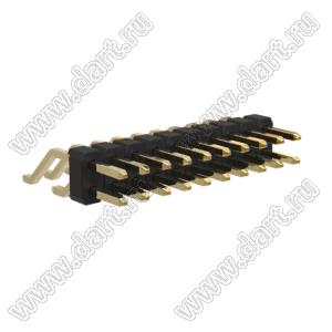 BL1320-1210Z штыри двухрядные SMD горизонтальные; 20-конт.