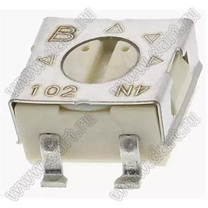 3314G-1-104 резистор подстроечный, для поверхностного (SMD) монтажа; R=100кОм