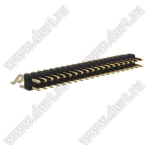 BL1320-1220Z штыри двухрядные SMD горизонтальные; 40-конт.
