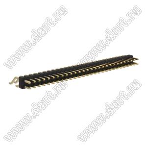 BL1320-1228Z штыри двухрядные SMD горизонтальные; 56-конт.