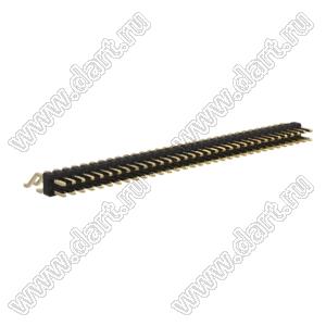 BL1320-1233Z штыри двухрядные SMD горизонтальные; 66-конт.
