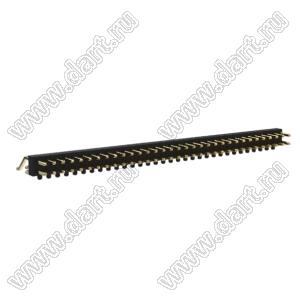 BL1320-1233Z-PG штыри двухрядные SMD горизонтальные с направляющими в плату; 66-конт.