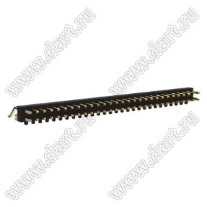 BL1320-1229Z-PG штыри двухрядные SMD горизонтальные с направляющими в плату; 58-конт.