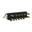BL1320-1207Z-PG штыри двухрядные SMD горизонтальные с направляющими в плату; 14-конт.