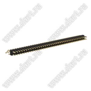 BL1320-1239Z штыри двухрядные SMD горизонтальные; 78-конт.