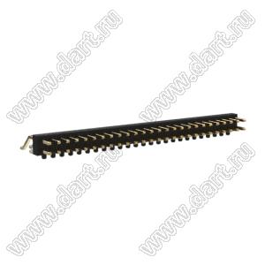 BL1320-1226Z-PG штыри двухрядные SMD горизонтальные с направляющими в плату; 52-конт.