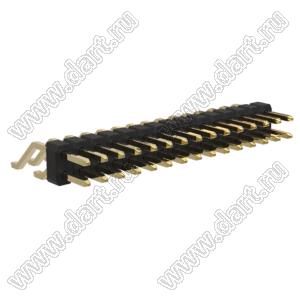 BL1320-1215Z штыри двухрядные SMD горизонтальные; 30-конт.