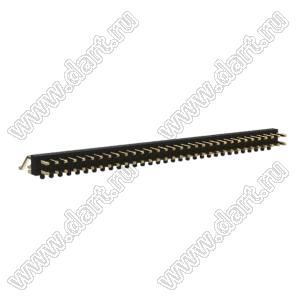 BL1320-1232Z-PG штыри двухрядные SMD горизонтальные с направляющими в плату; 64-конт.