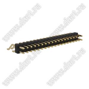 BL1320-1219Z штыри двухрядные SMD горизонтальные; 38-конт.