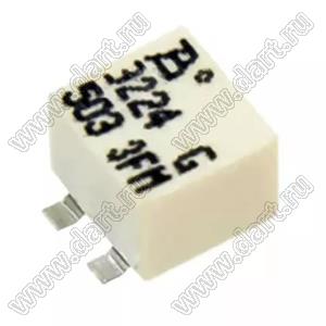 3224G-1-504 резистор подстроечный, для поверхностного (SMD) монтажа; R=500кОм