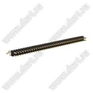 BL1320-1237Z штыри двухрядные SMD горизонтальные; 74-конт.