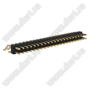 BL1320-1222Z штыри двухрядные SMD горизонтальные; 44-конт.