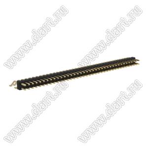 BL1320-1238Z штыри двухрядные SMD горизонтальные; 76-конт.