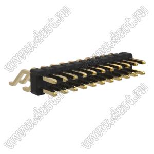 BL1320-1211Z штыри двухрядные SMD горизонтальные; 22-конт.