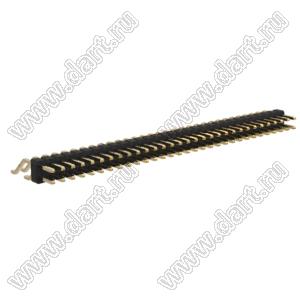 BL1320-1231Z штыри двухрядные SMD горизонтальные; 62-конт.