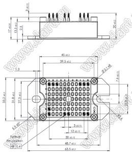 VS-100MT160P-P модуль силовой; Vrrm=1600В