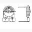 TD087F-O-101 углеродный подстроечный потенциометр; R=100(Ом)