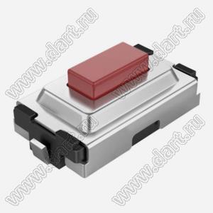 TVBU19-025CL1-R тактовая кнопка SMD; габариты 6.0x3.6x2.5мм