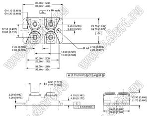 VS-GB55NA120UX модуль силовой IGBT; VCE(sat)=1200В; Ic=57А