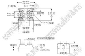 VS-GB75NA60UF модуль силовой IGBT; VCE(sat)=600В; Ic=75А