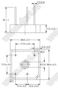 VS-GBPC25120W модуль силовой; Vrrm=1200В