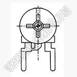 SM-062-203 углеродный подстроечный потенциометр; R=20кОм