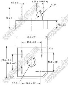 VS-GBPC25120A модуль силовой; Vrrm=1200В