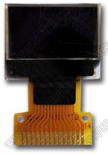 GDO0049W дисплей OLED; 64*32пикс.; актив. обл. 11,18x5,58мм; 0,175