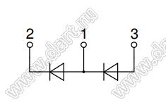 MDMA700P1800CC модуль полупроводниковый силовой диодный; Vrrm=1800В; Itav=700А